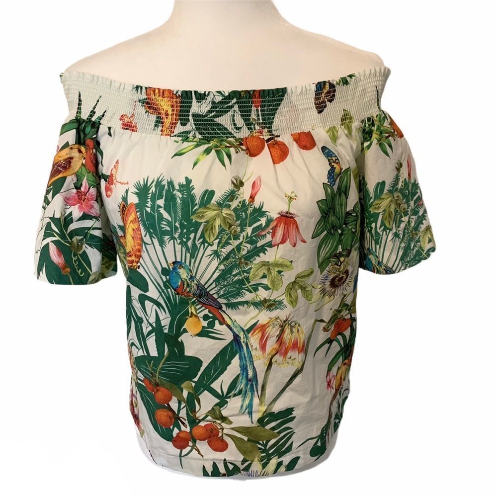 J. Crew Into the Wild Off the Shoulder Top